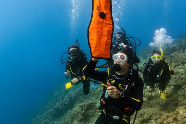 PADI Delayed Surface Marker Buoy Course